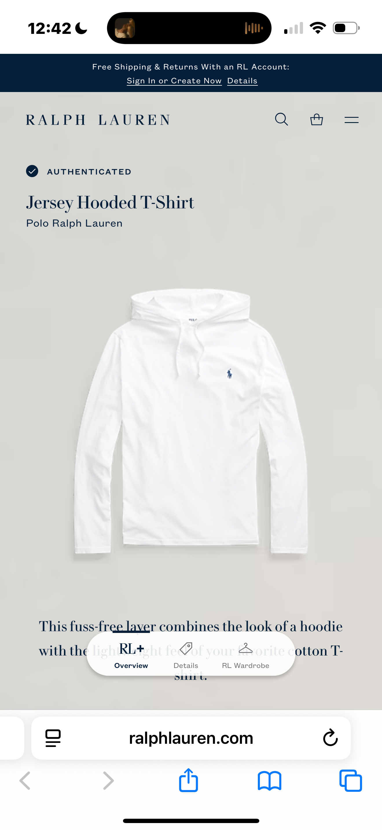 L SUDADERA POLO