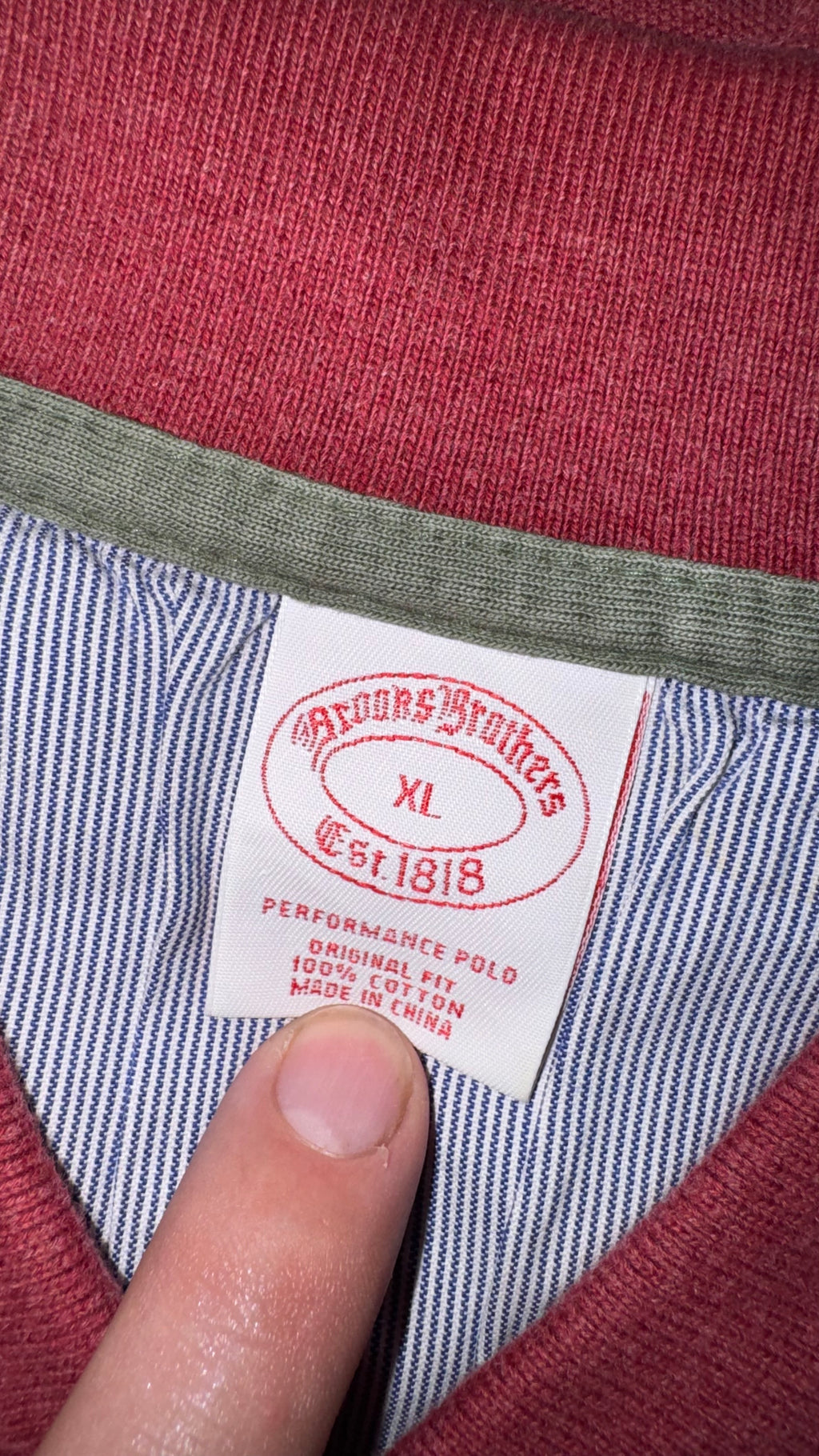 PLAYERA BROOKS BROTHERS