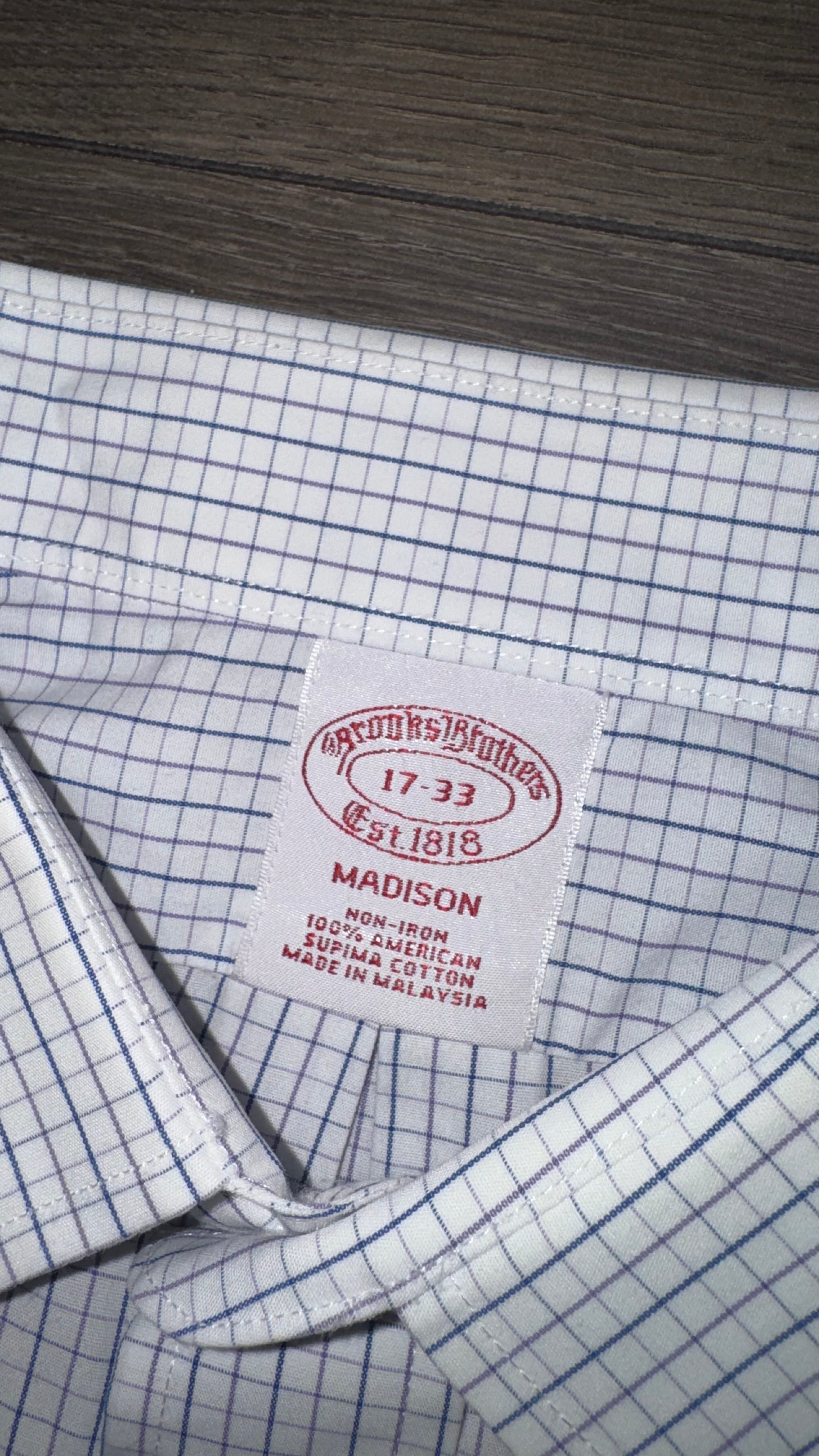 CAMISA BROOKS BROTHERS