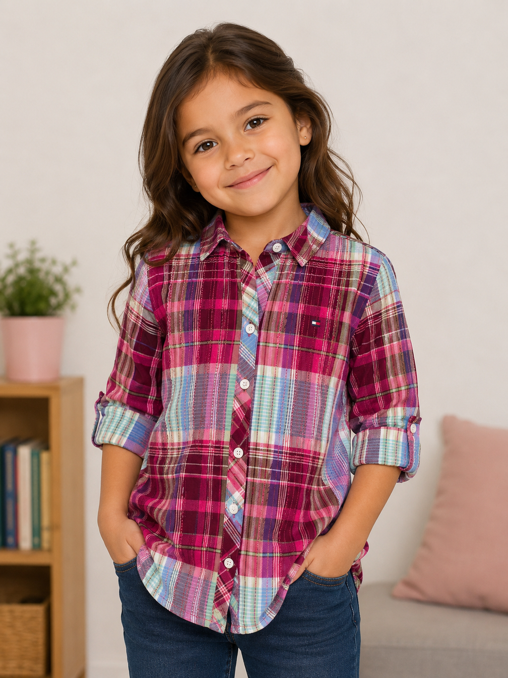 CAMISA NIÑA TOMMY HILFIGER