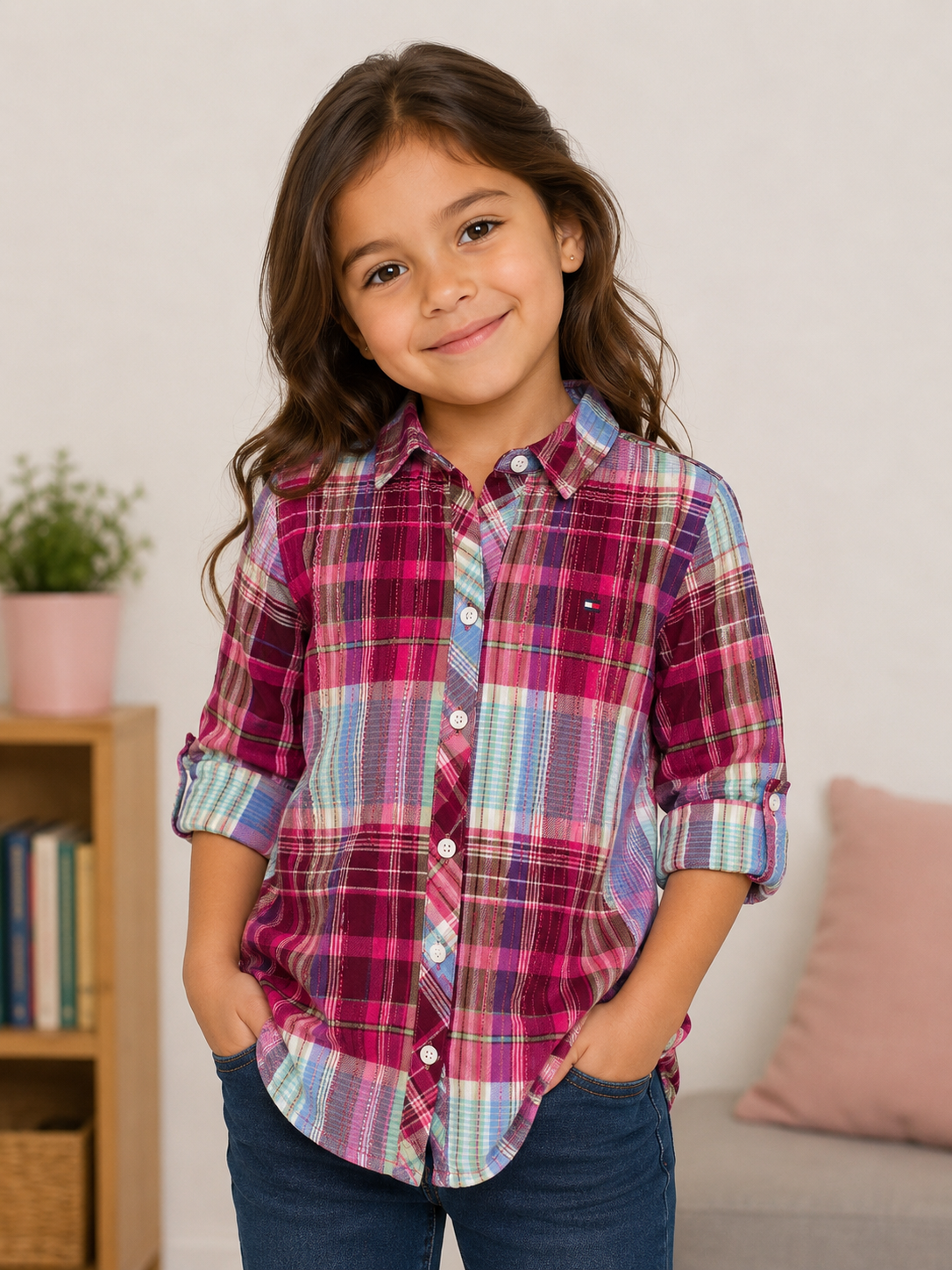 CAMISA NIÑA TOMMY HILFIGER