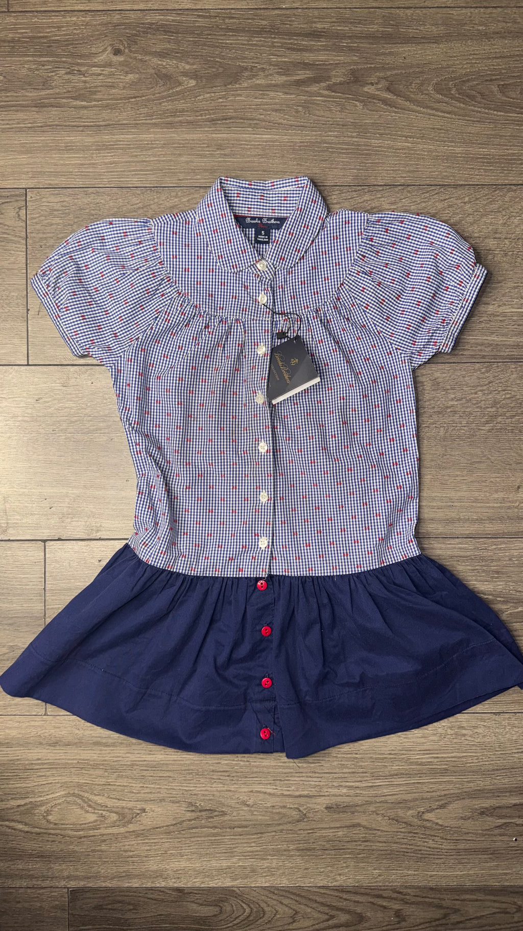 VESTIDO BROOKS BROTHERS