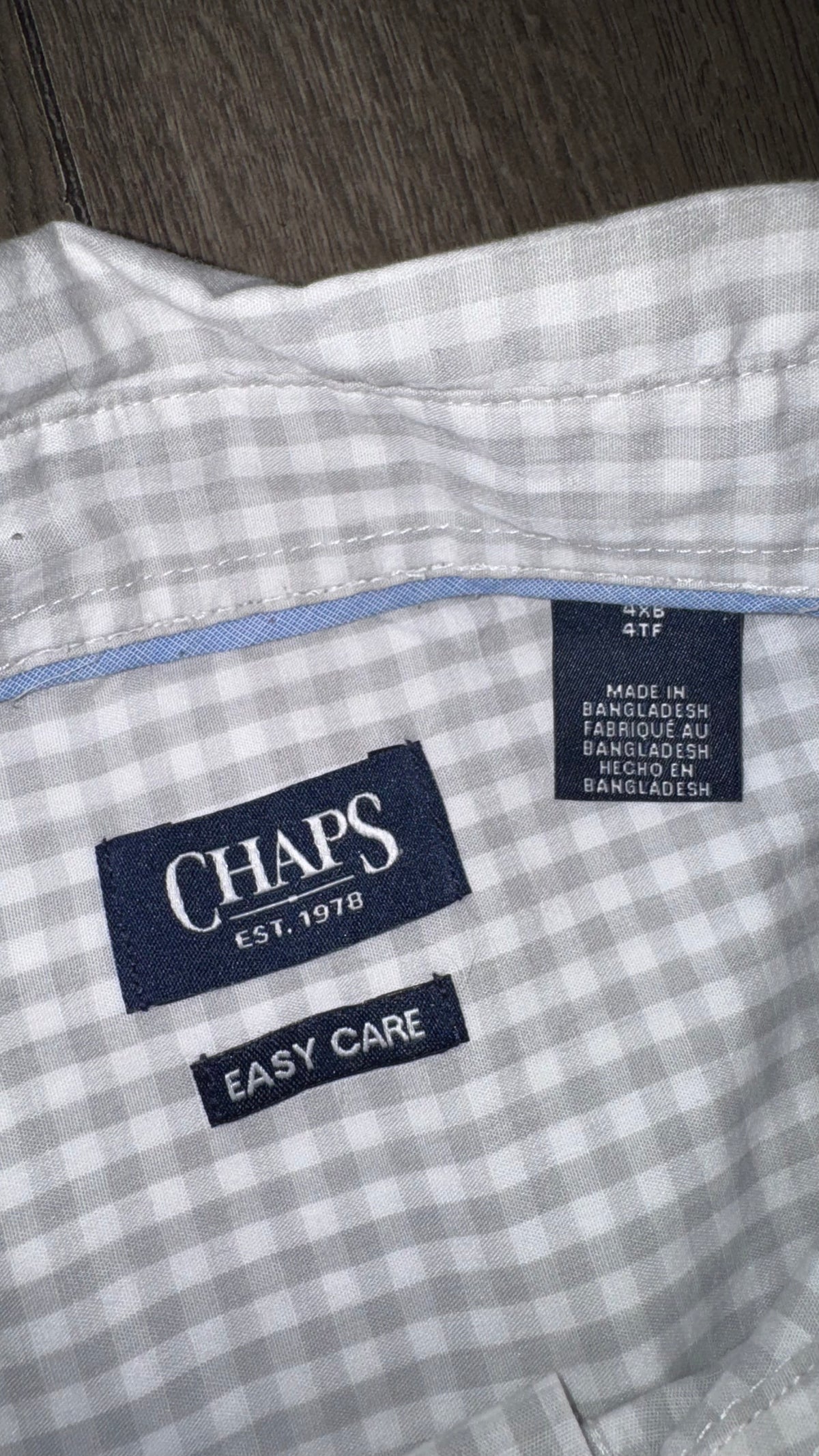 CAMISA CHAPS