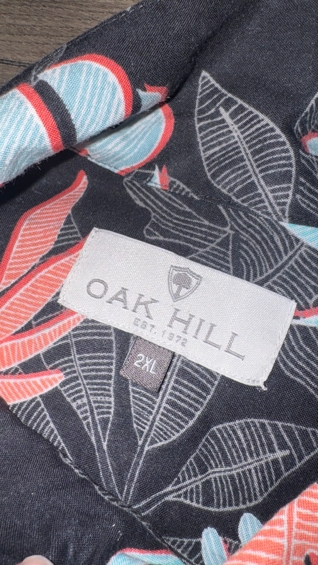 CAMISA OAK HILL