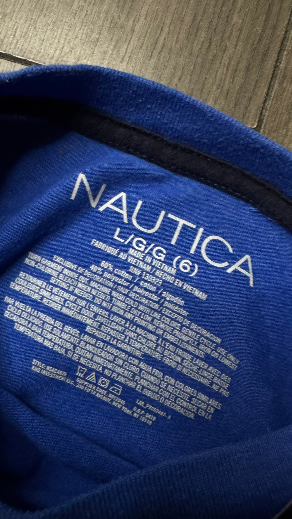 PLAYERA NIÑO NÁUTICA