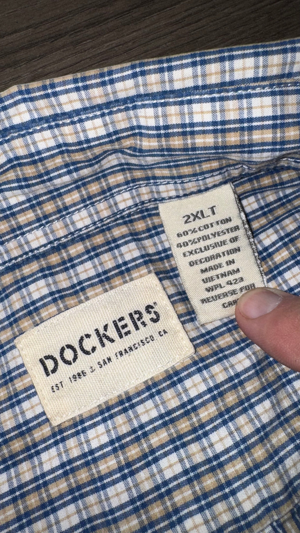 CAMISA DOKERS