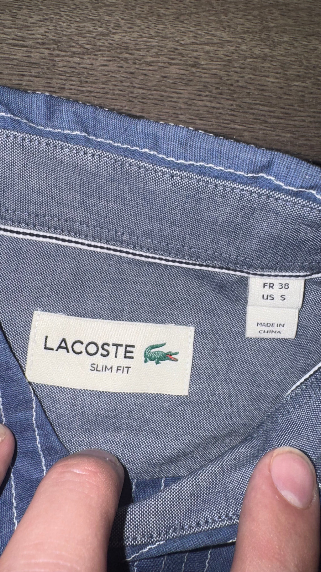 CAMISA LACOSTE