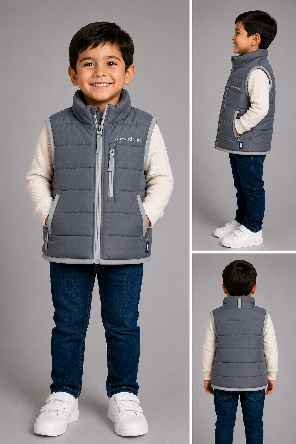 CHALECO NIÑO VINEYARD VINES