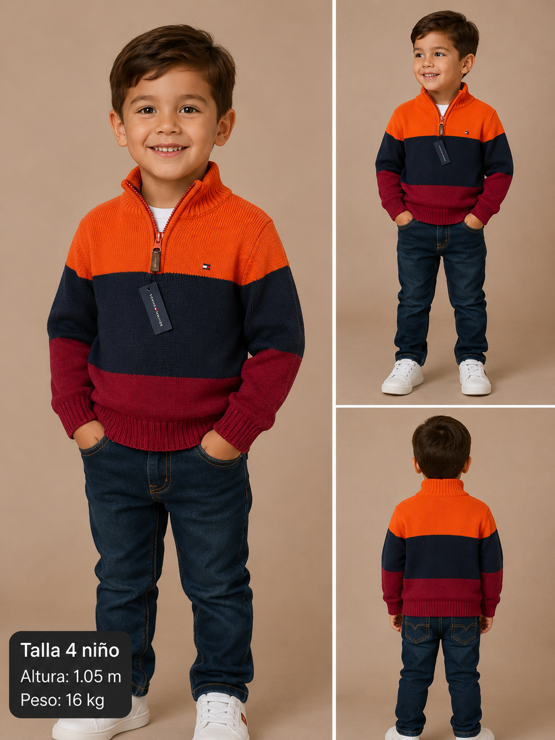 SUETER NIÑO TOMMY HILFIGER
