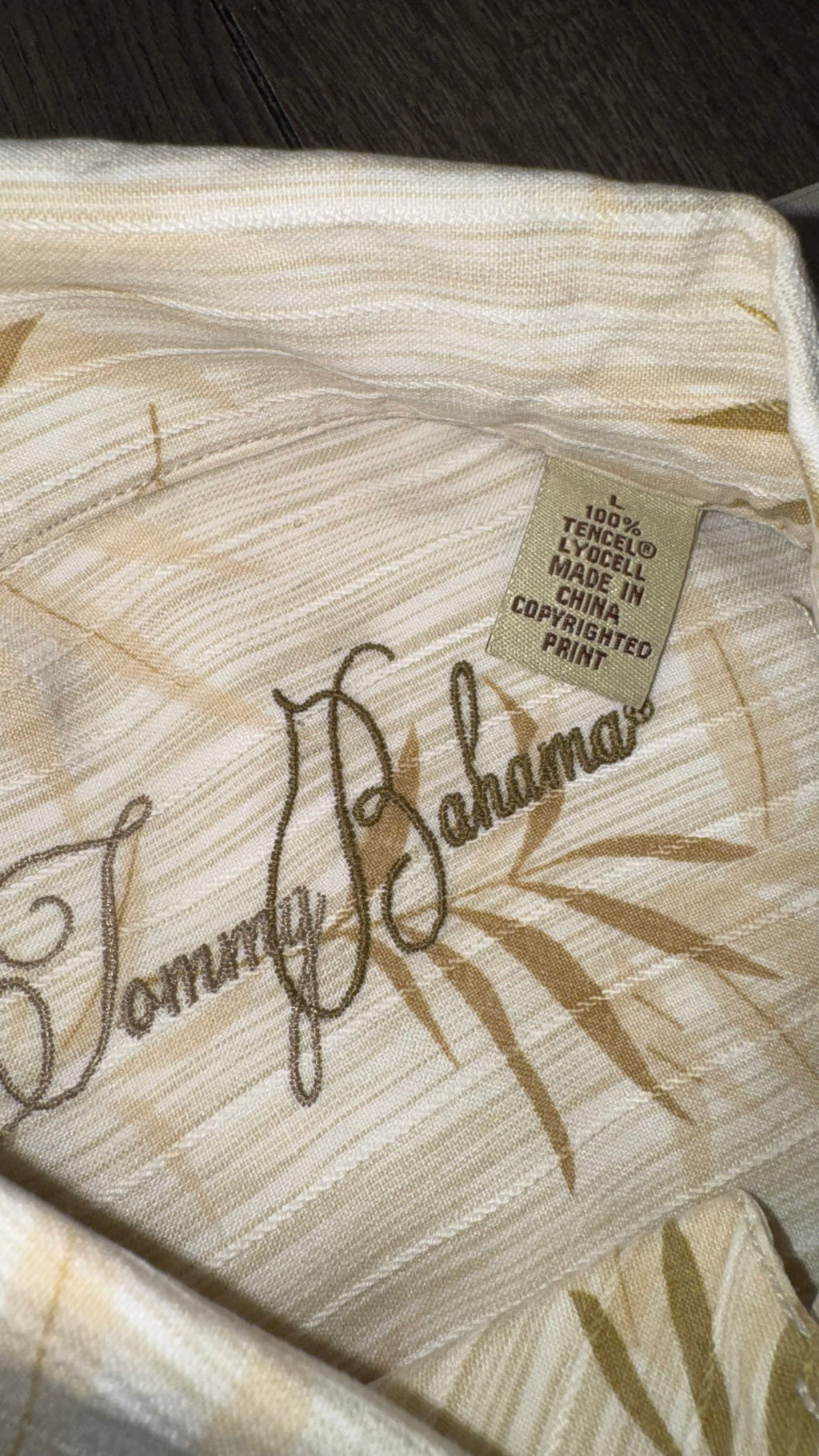 CAMISA TOMMY BAHAMA