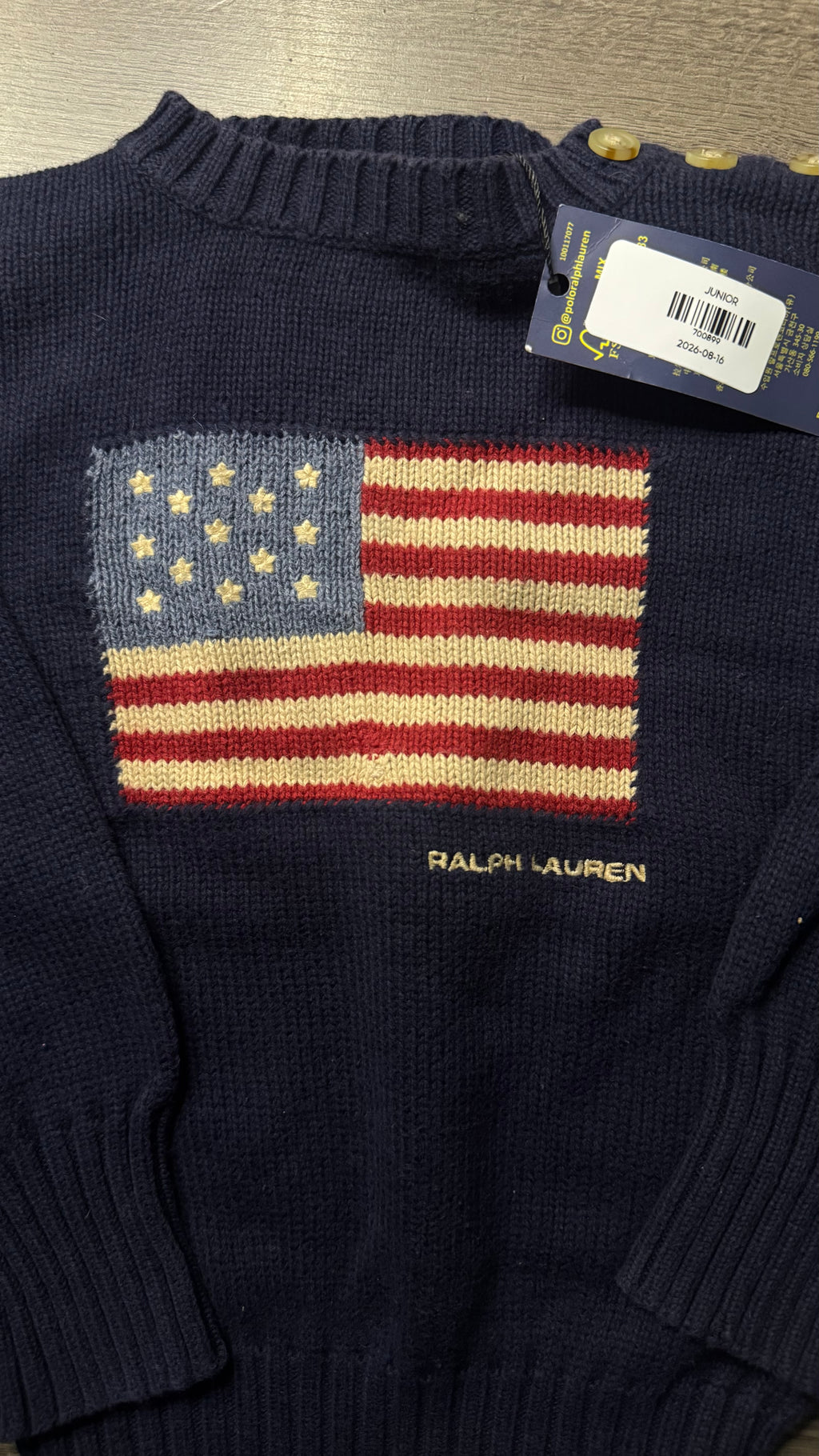 SUÉTER NIÑO RALPH LAUREN