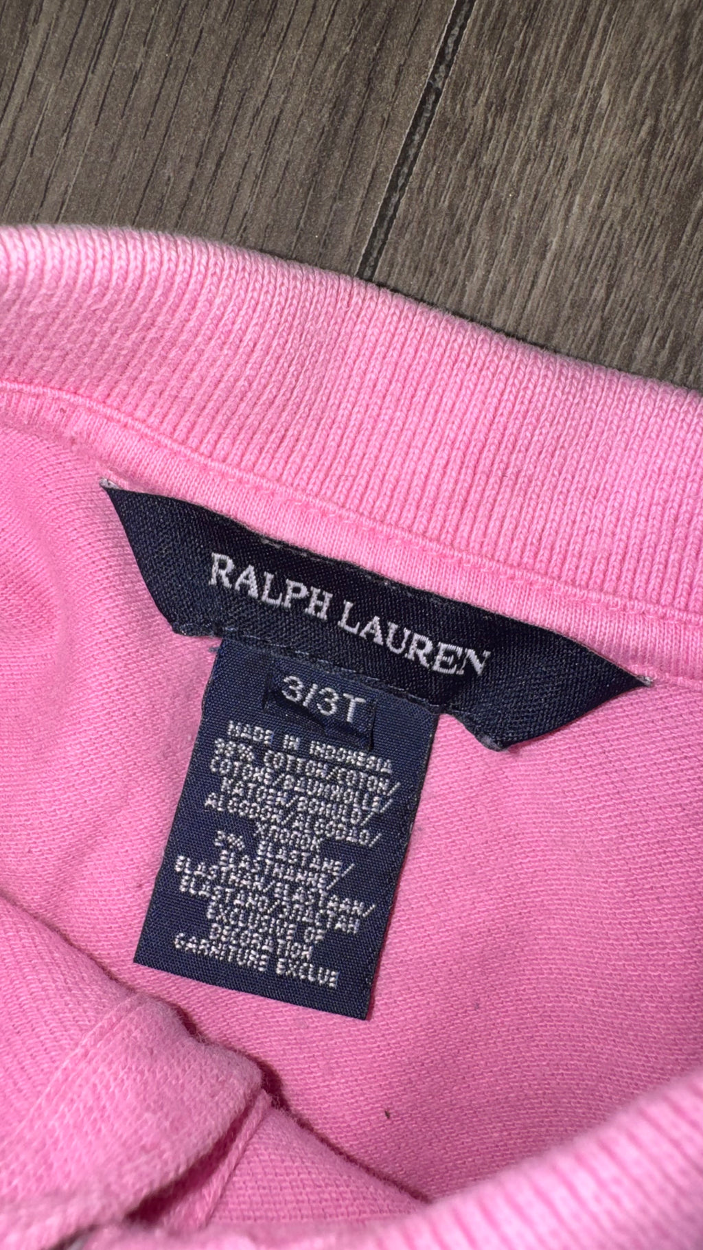 PLAYERA NIÑA RALPH LAUREN