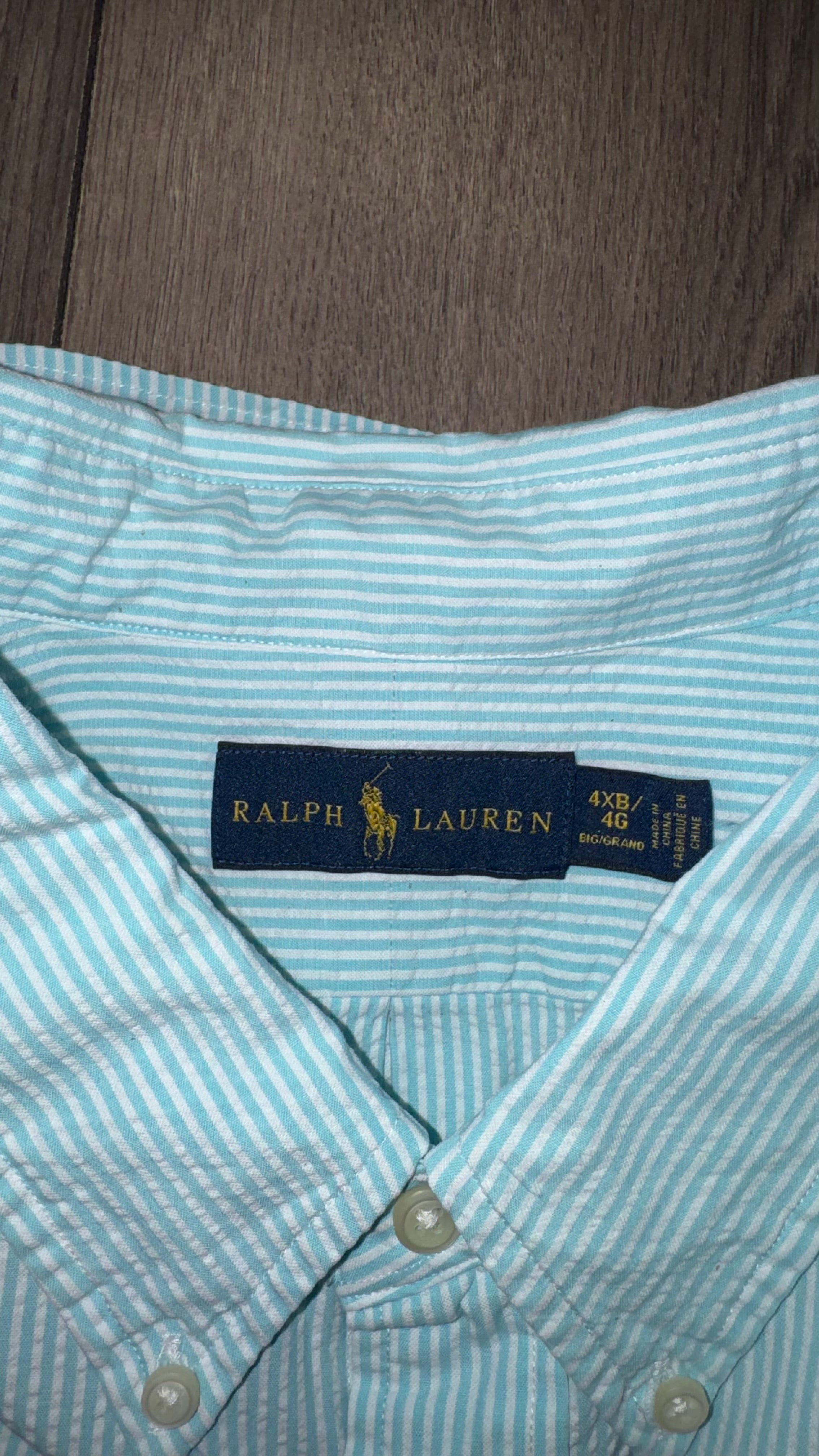 4XL CAMISA RALPH LAUREN