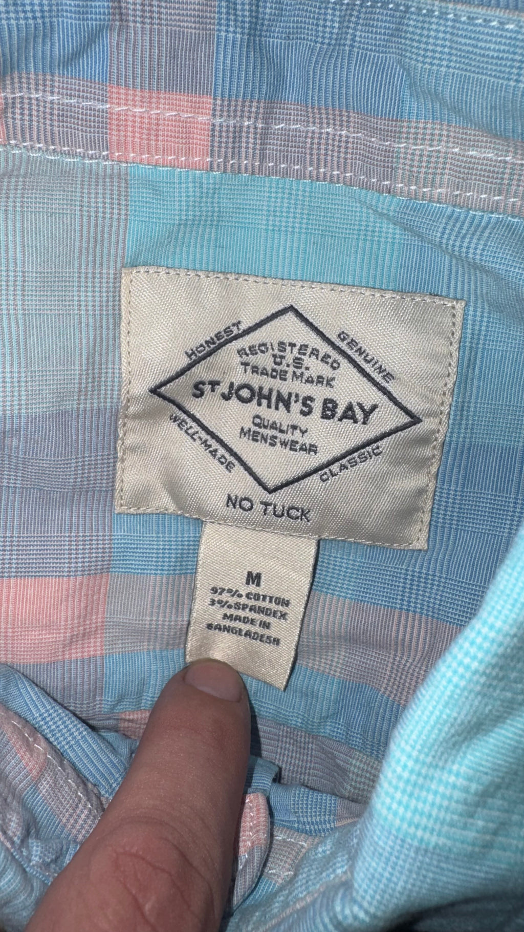 CAMISA ST JOHN'S BAY