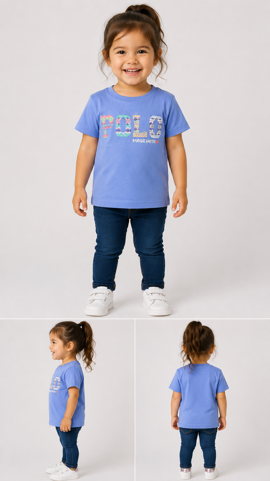 PLAYERA NIÑA RALPH LAUREN