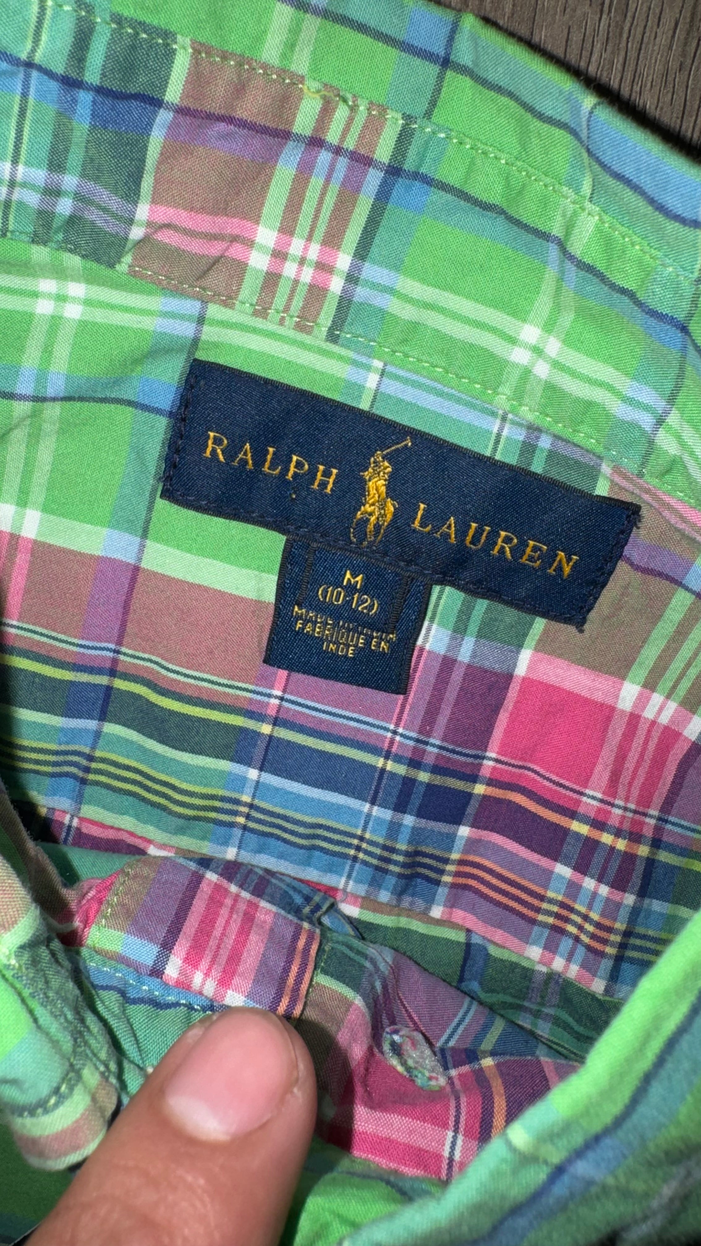 CAMISA NIÑO RALPH LAUREN