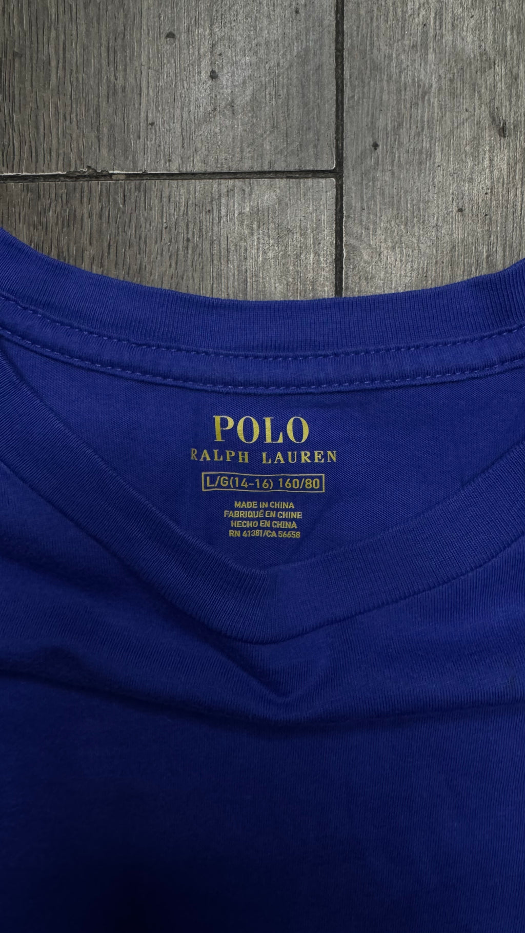 PLAYERA NIÑO RALPH LAUREN