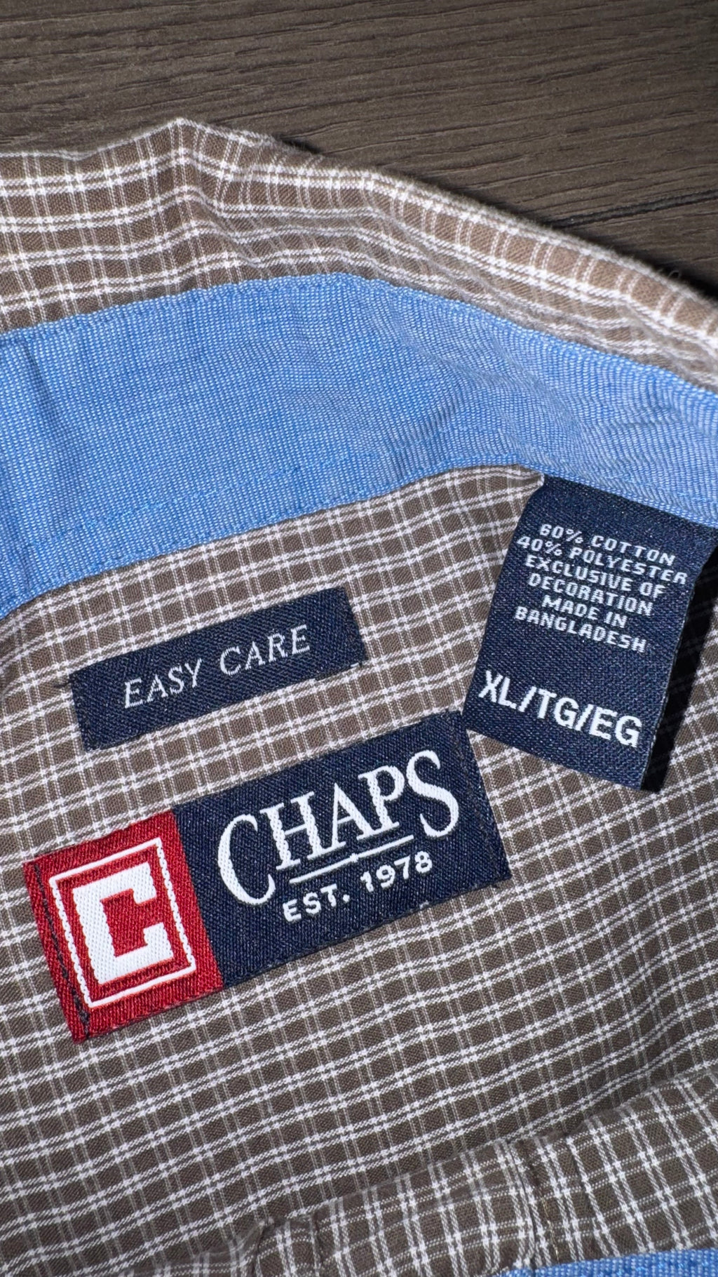 CAMISA CHAPS