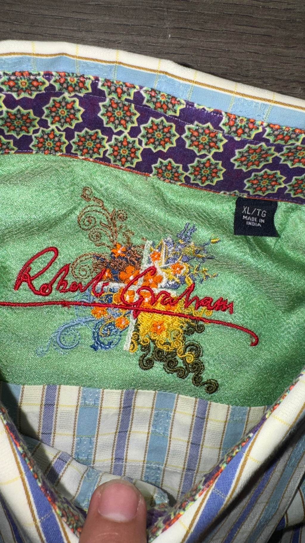 CAMISA ROBERT GRAHAM