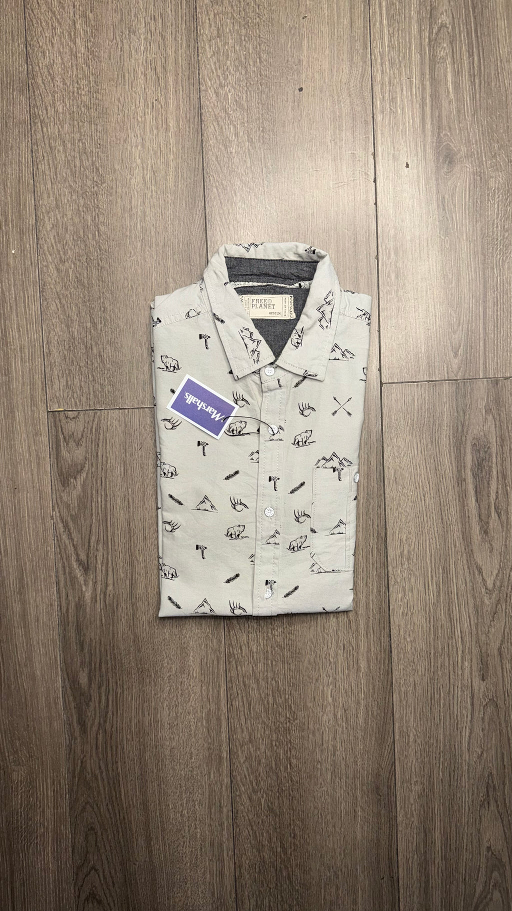 CAMISA FREE PLANET