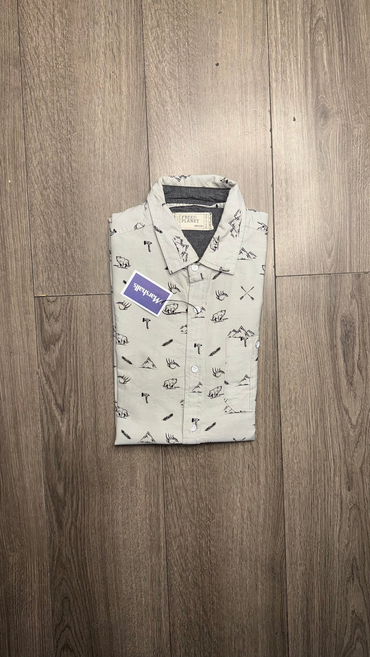 CAMISA FREE PLANET