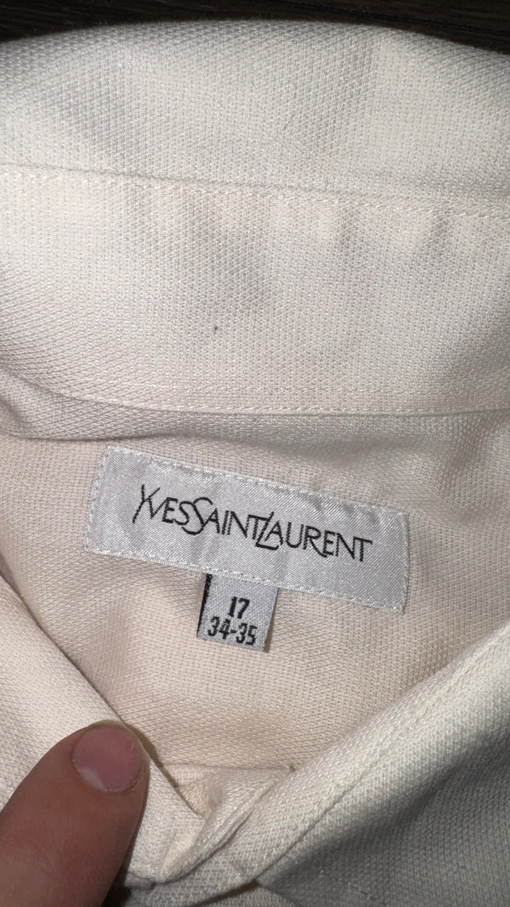 CAMISA YVES SAINT LAURENT