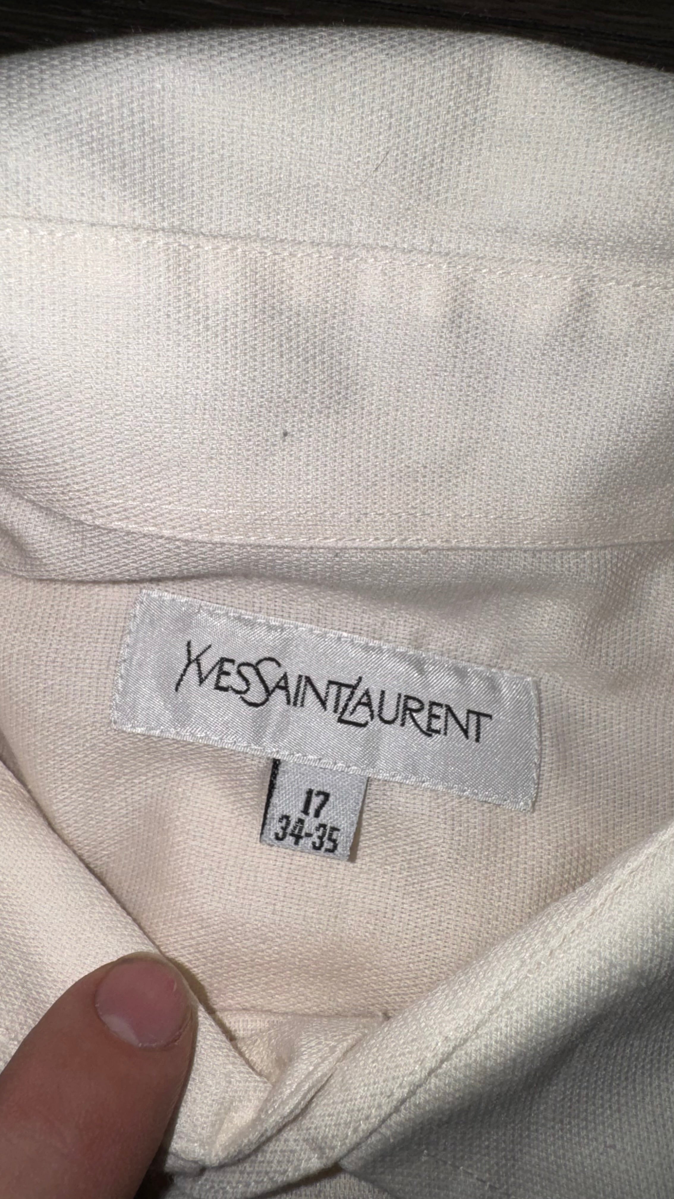 CAMISA YVES SAINT LAURENT