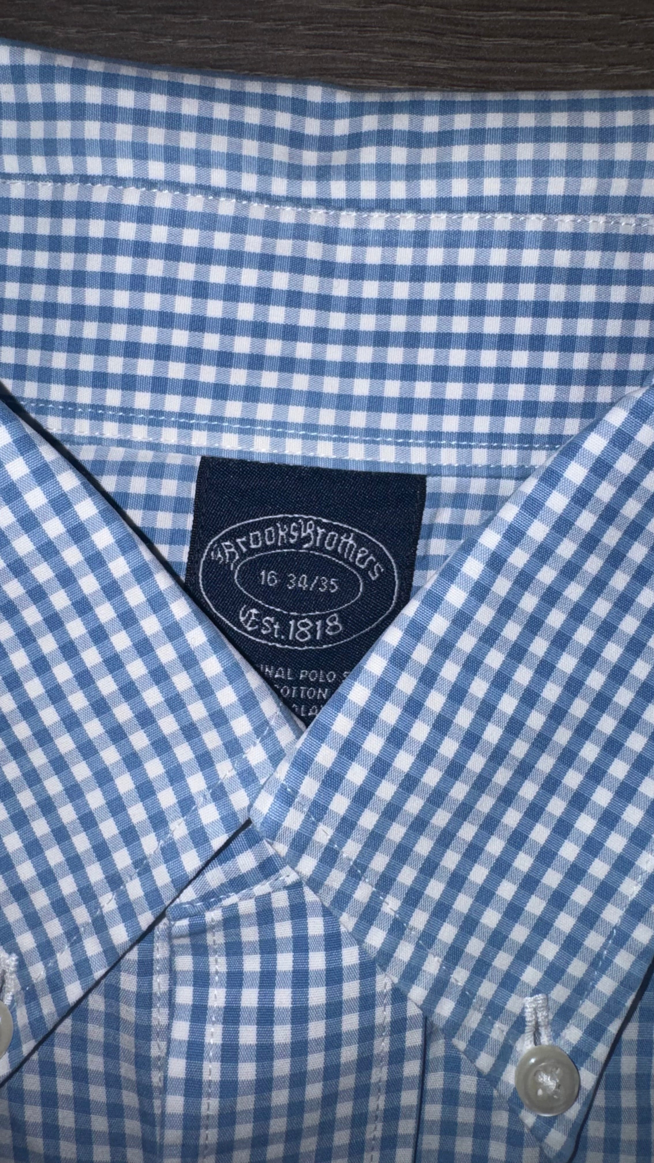 CAMISA BROOKS BROTHERS