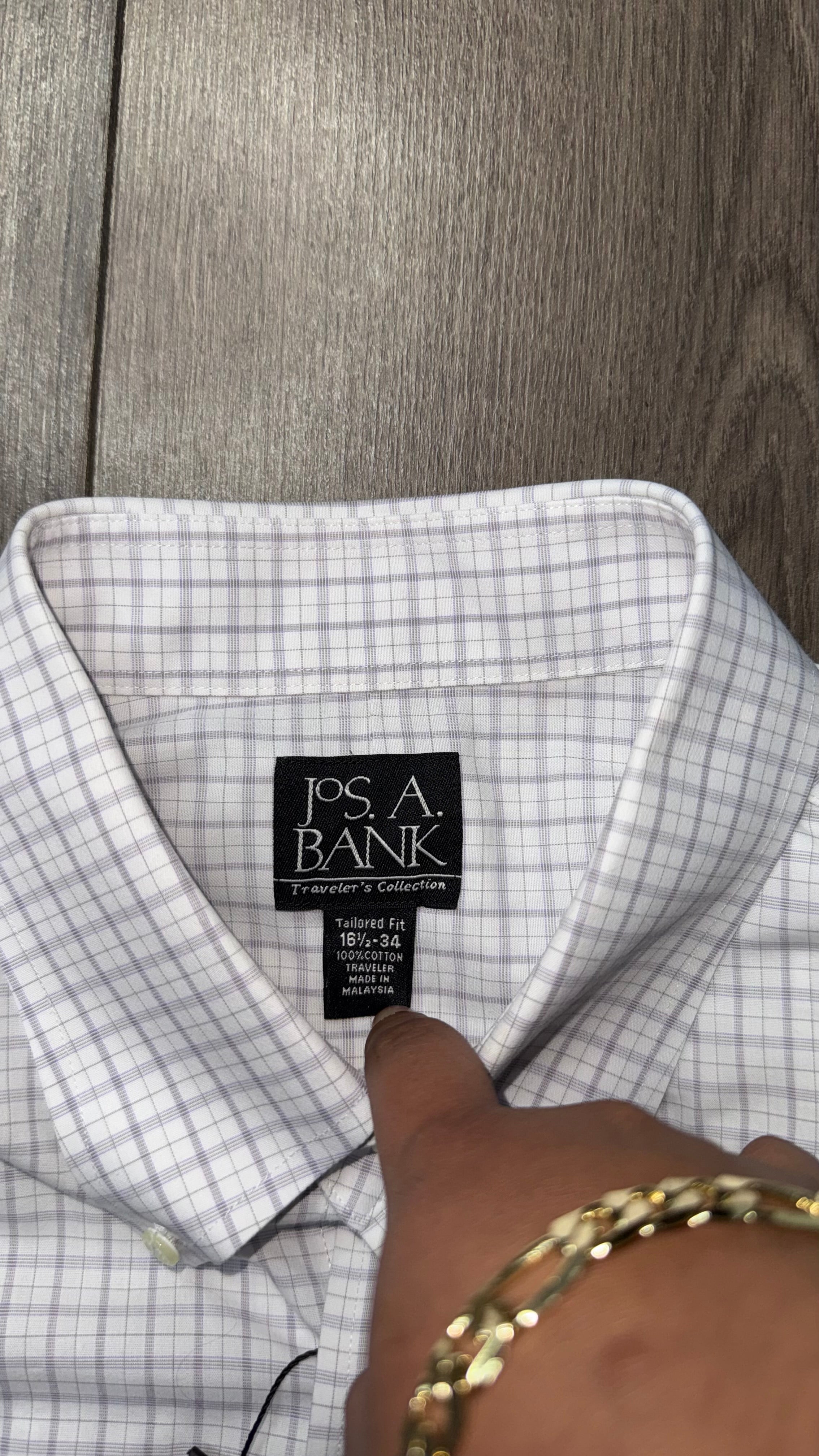 CAMISA JOS.A.BANK