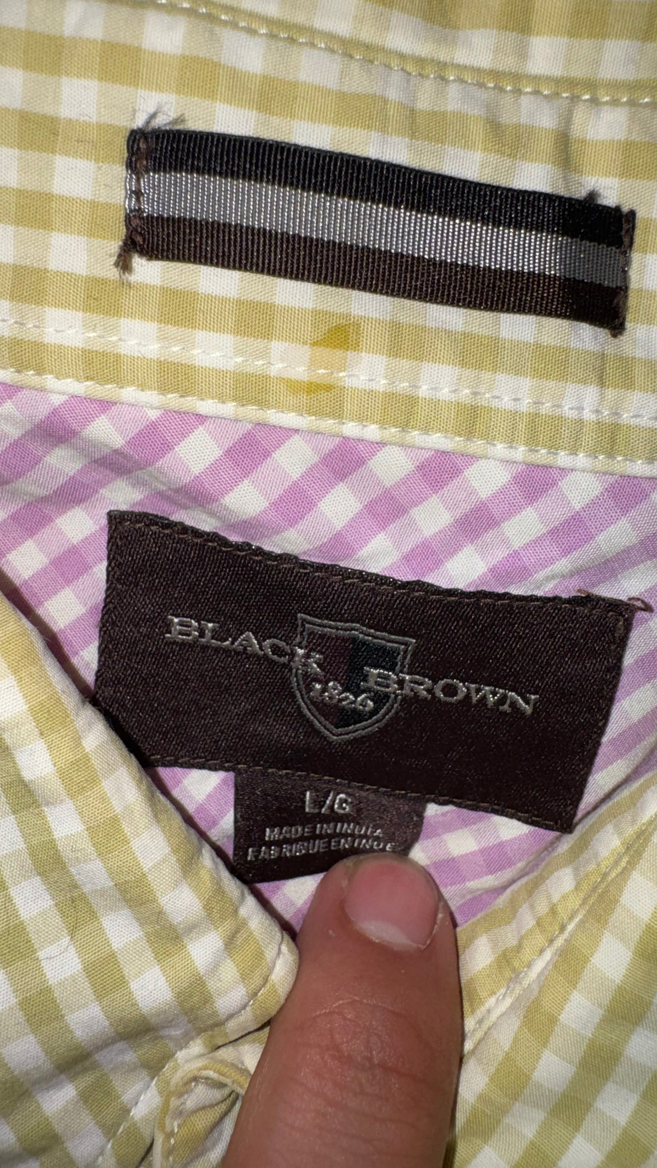 CAMISA BLACK BROWN
