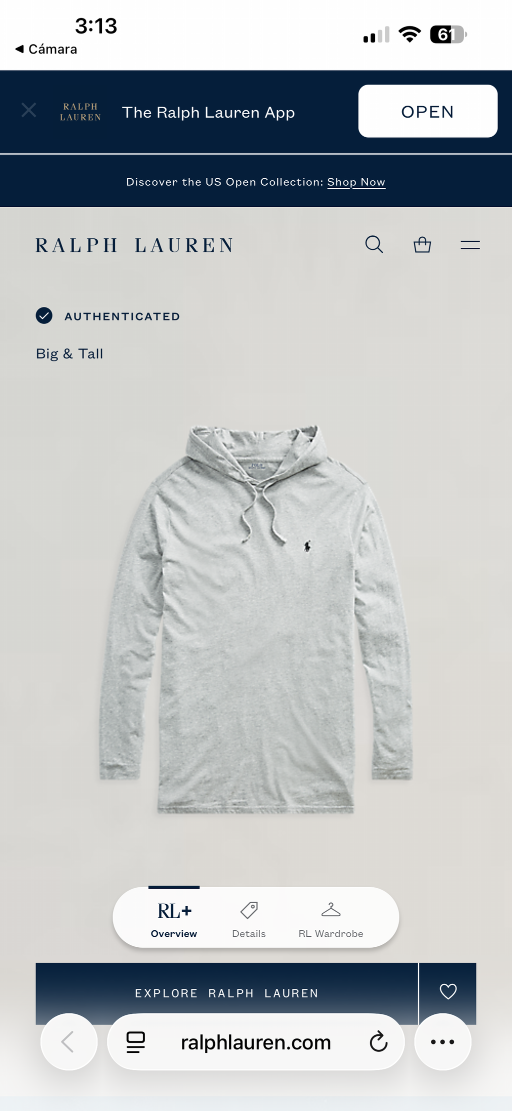 SUDADERA RALPH LAUREN