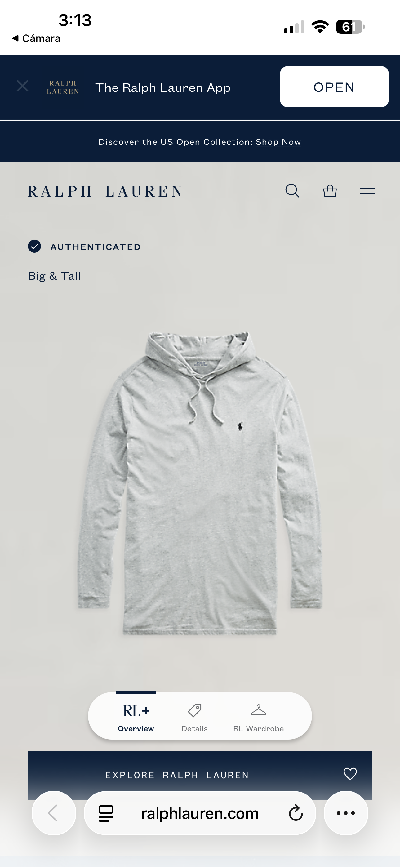 SUDADERA RALPH LAUREN