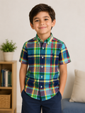 CAMISA MANGA CORTA NIÑO RALPH LAUREN