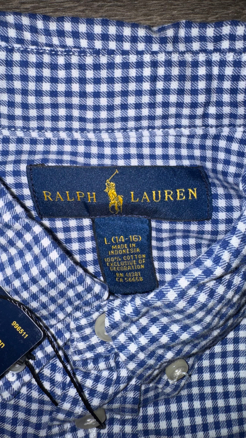CAMISAS NIÑO RALPH LAUREN