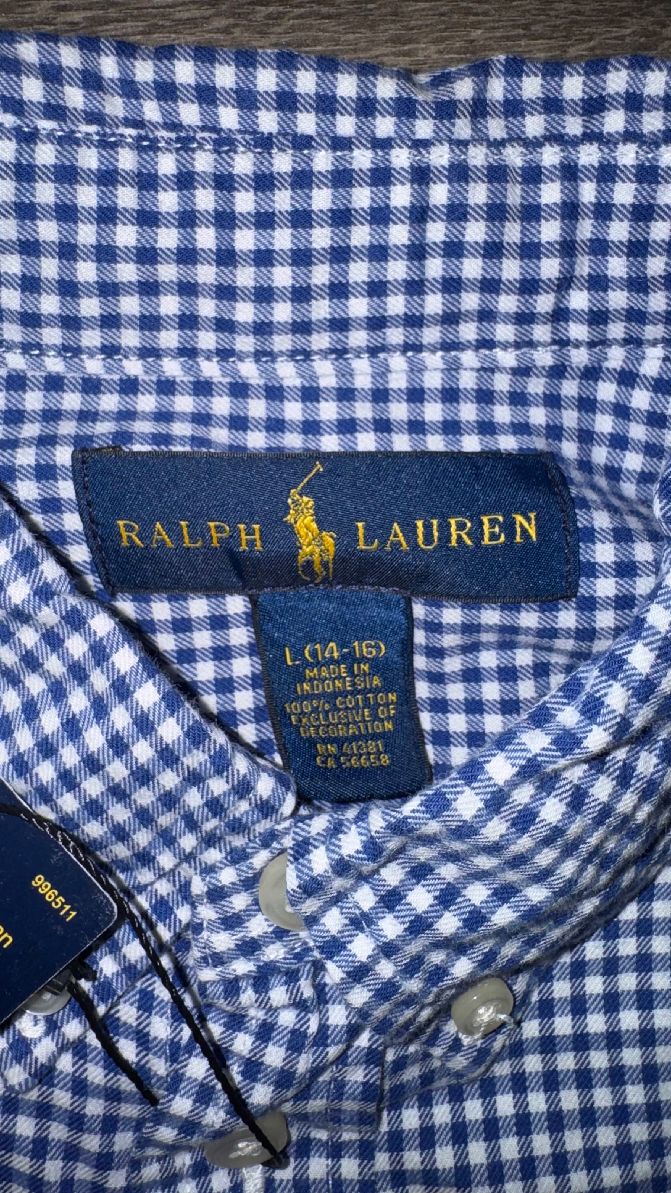 CAMISAS NIÑO RALPH LAUREN