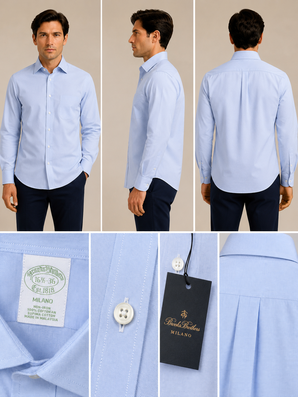 CAMISA BROOKS BROTHERS
