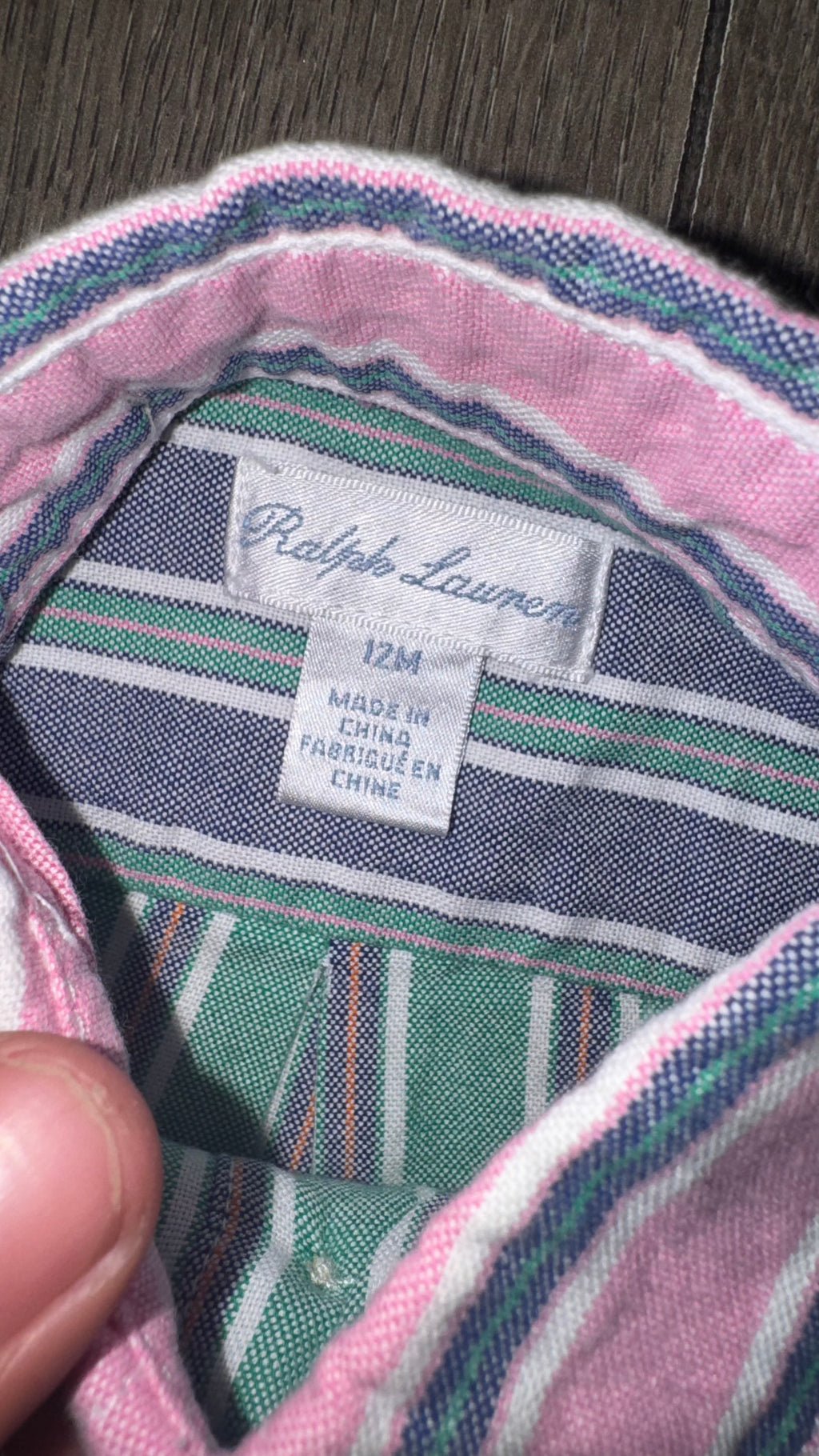 CAMISA NIÑO RALPH LAUREN