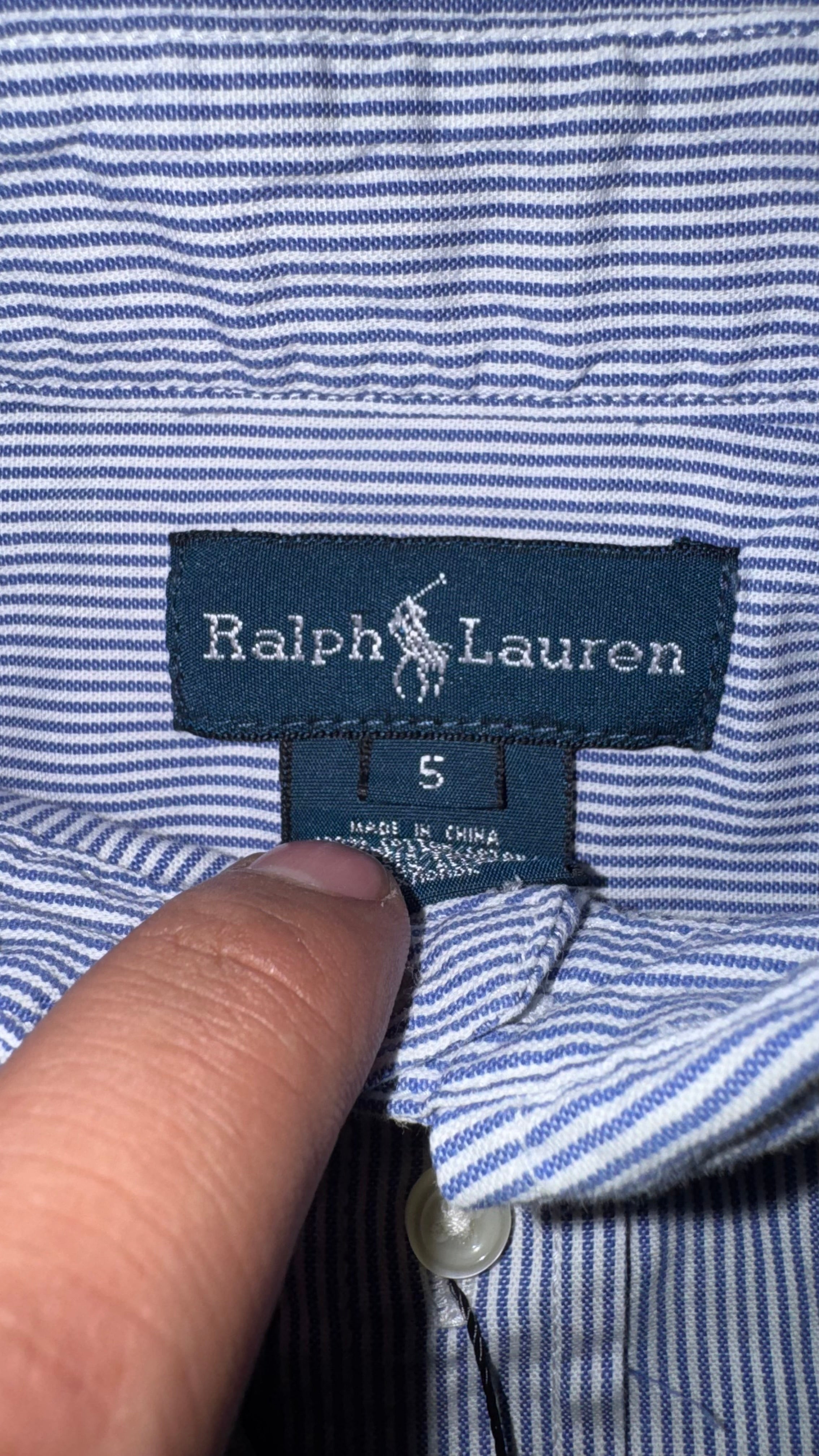 CAMISAS NIÑO RALPH LAUREN