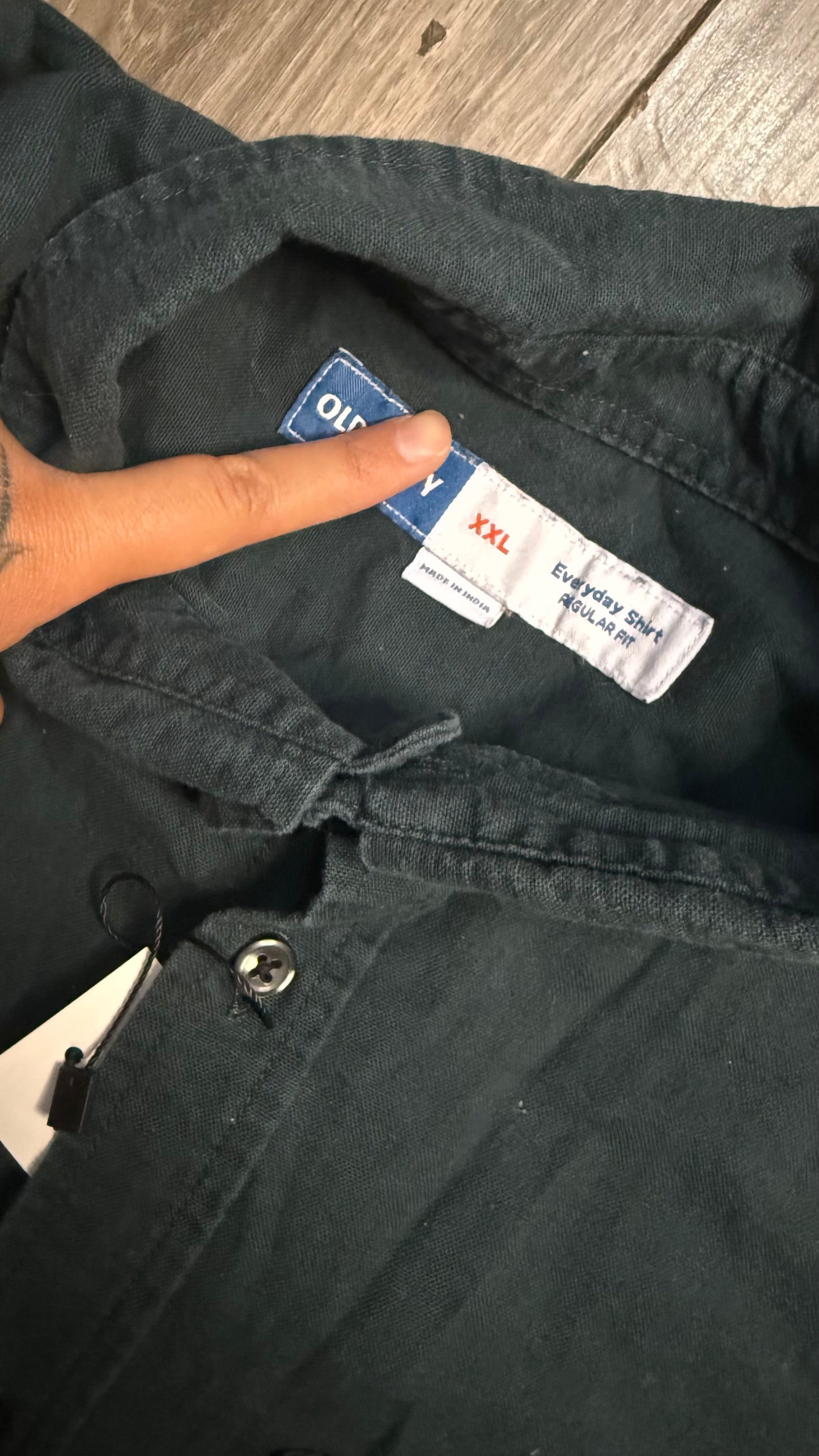 2XL CAMISA OLD NAVY