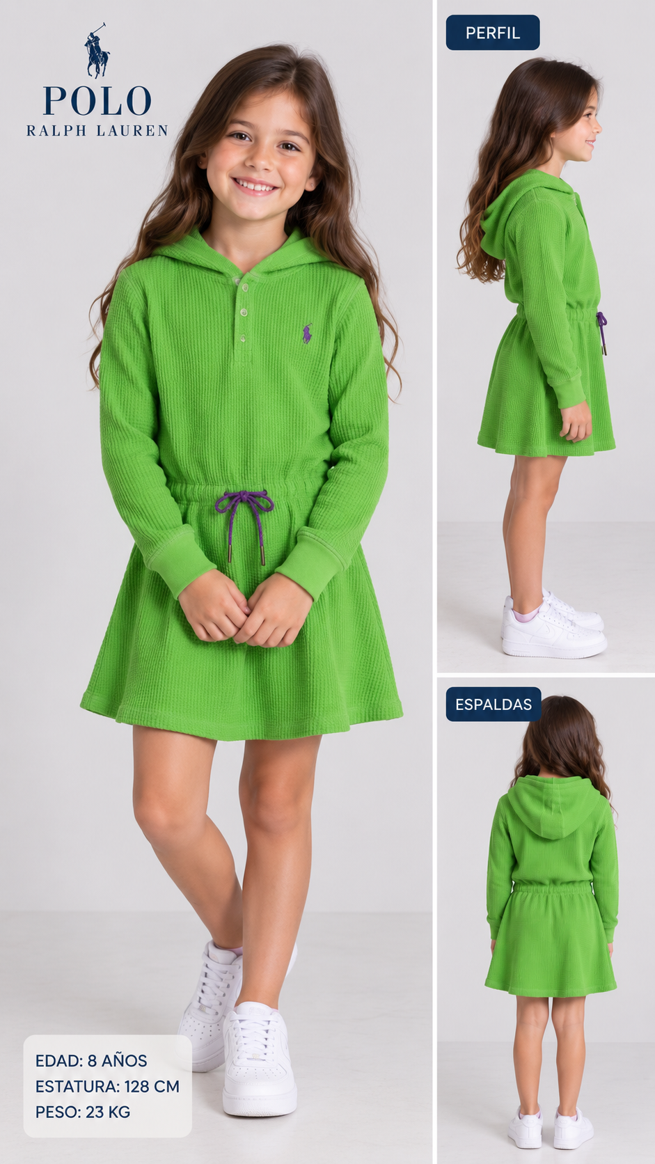 VESTIDO NIÑA RALPH LAUREN