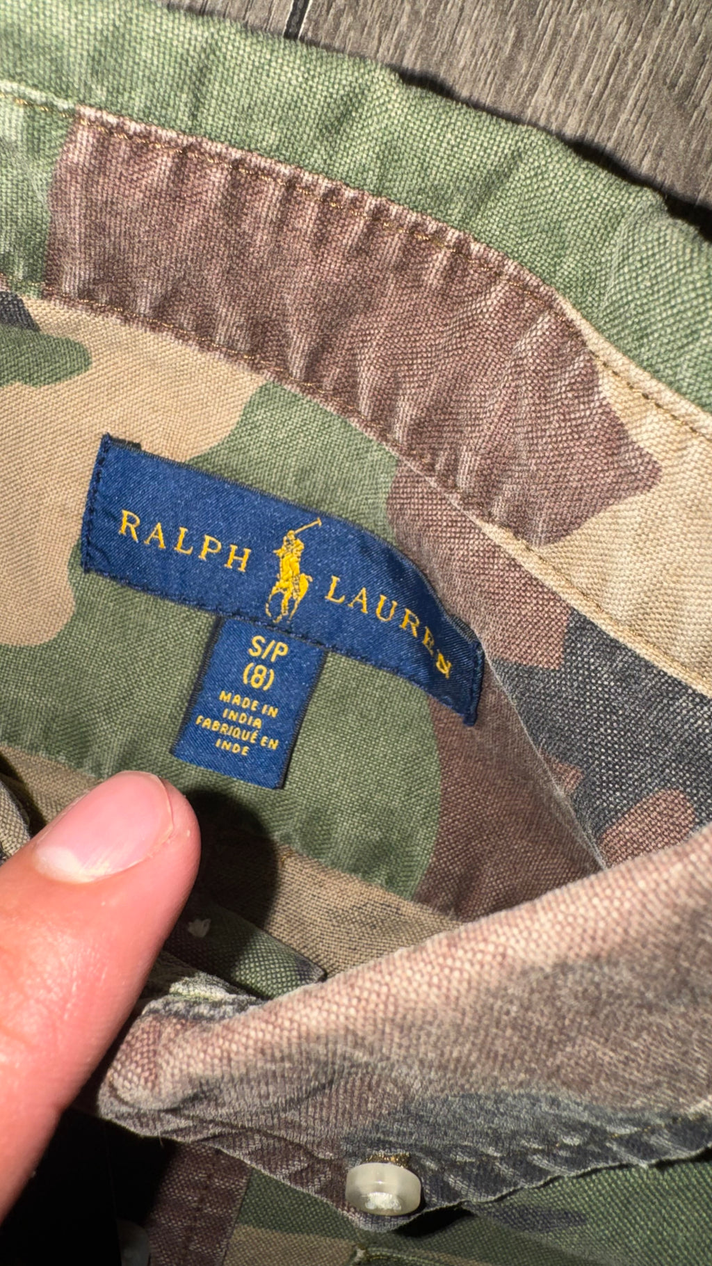 CAMISA NIÑO RALPH LAUREN