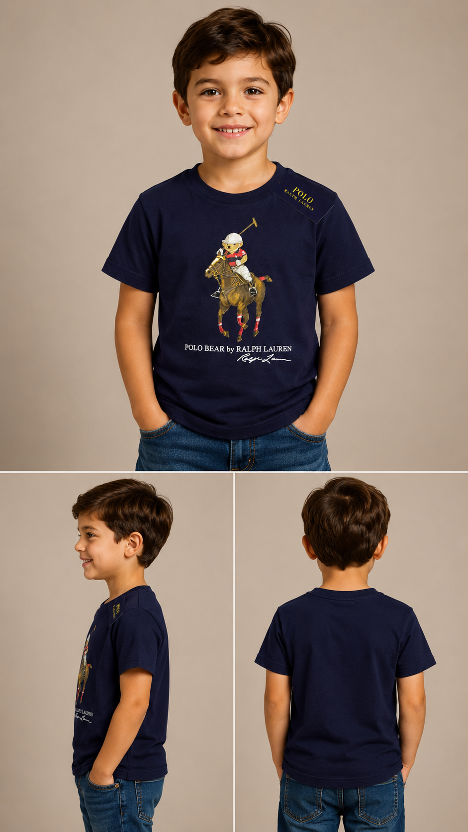 PLAYERA NIÑO RALPH LAUREN