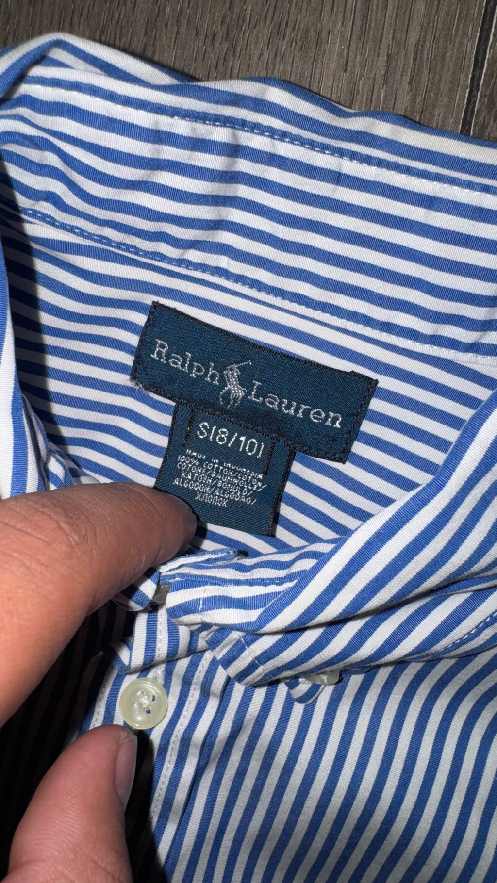 CAMISA NIÑO RALPH LAUREN