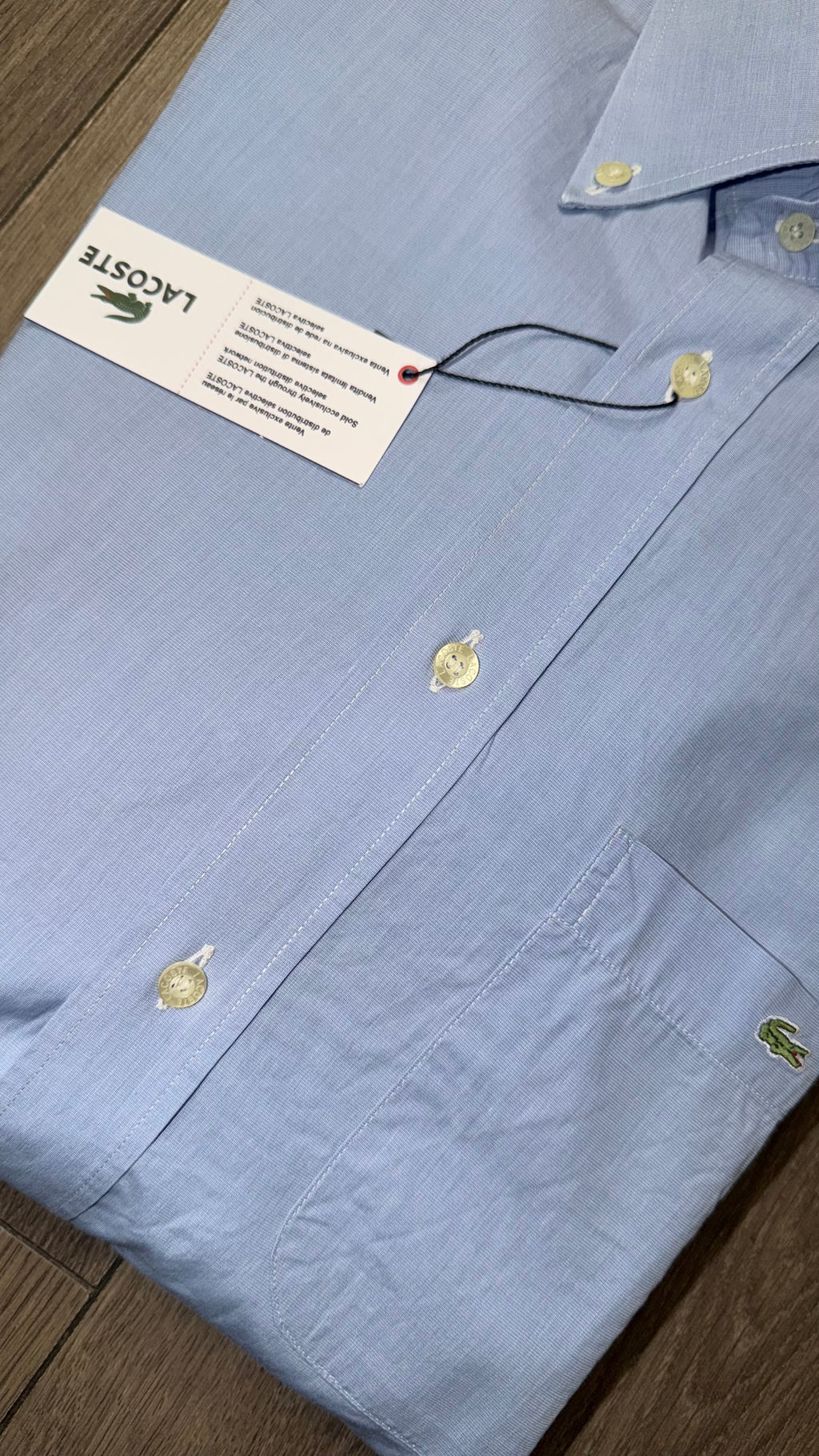 CAMISA LACOSTE
