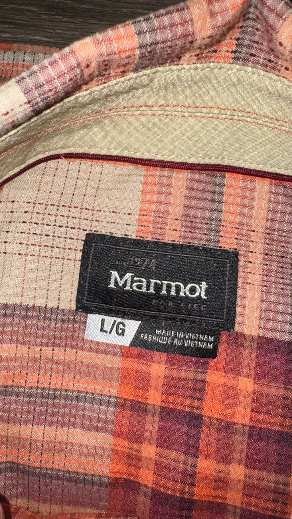 CAMISA MARMOT