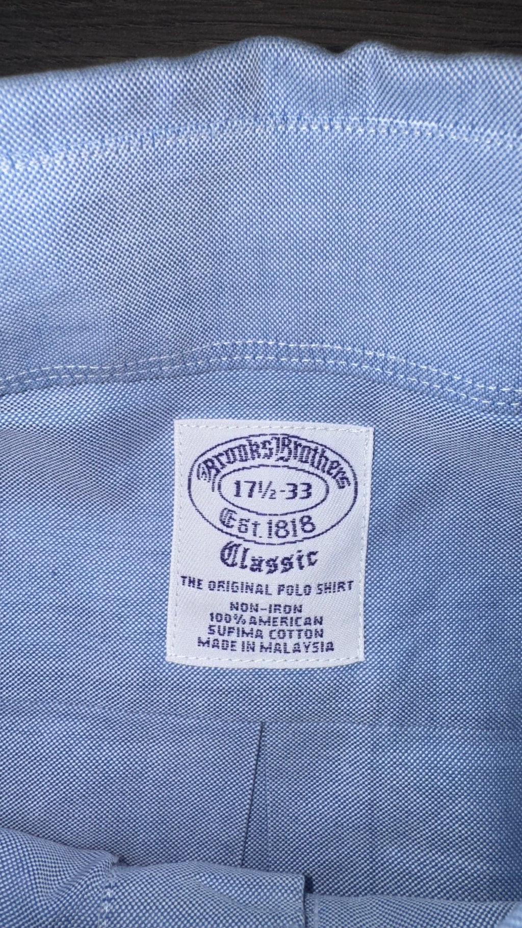 CAMISA BROOKS BROTHERS