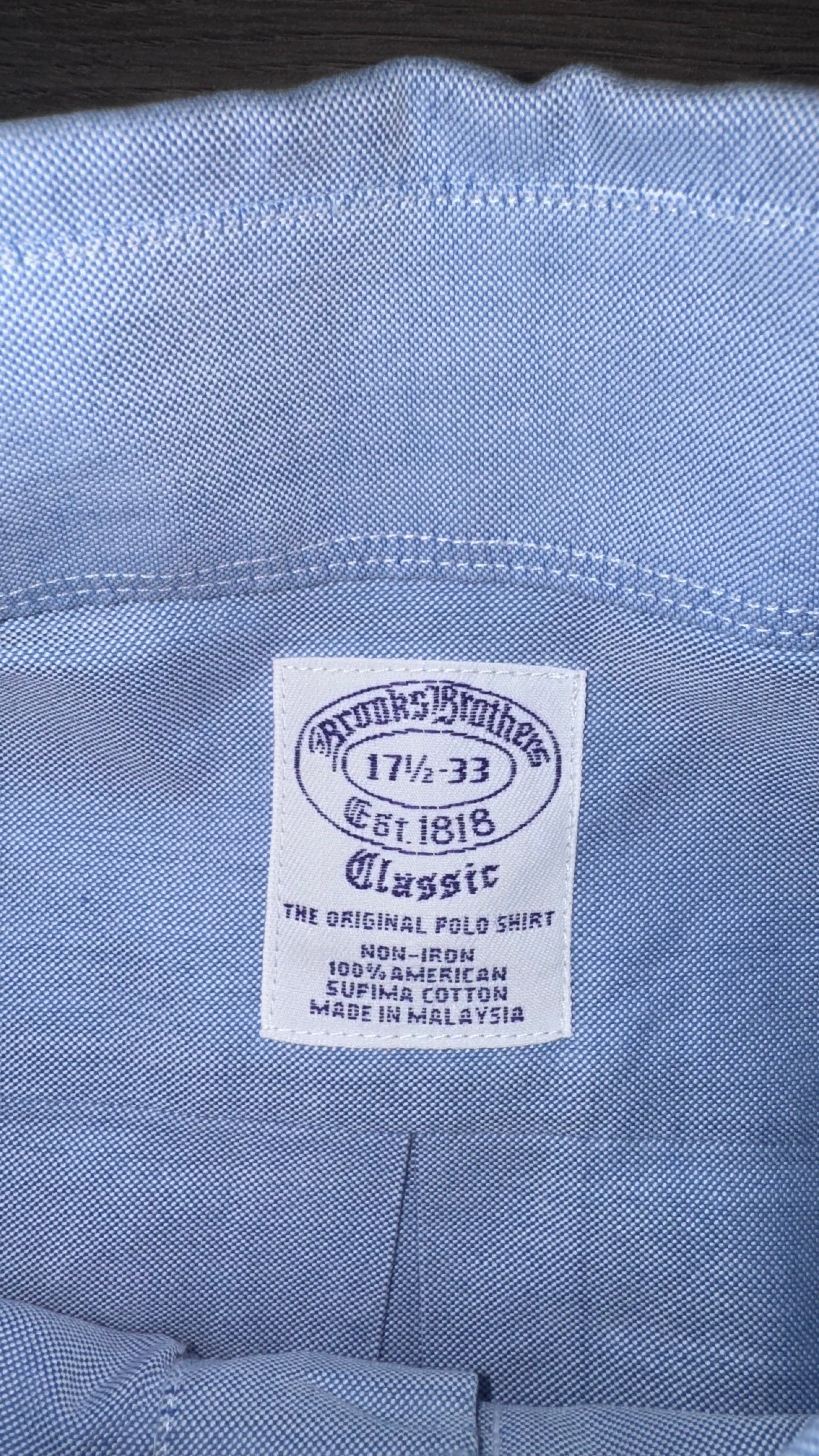 CAMISA BROOKS BROTHERS