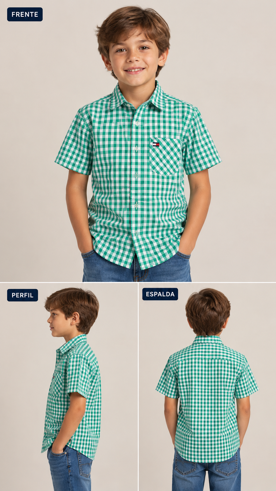 CAMISA NIÑO TOMMY HILFIGER