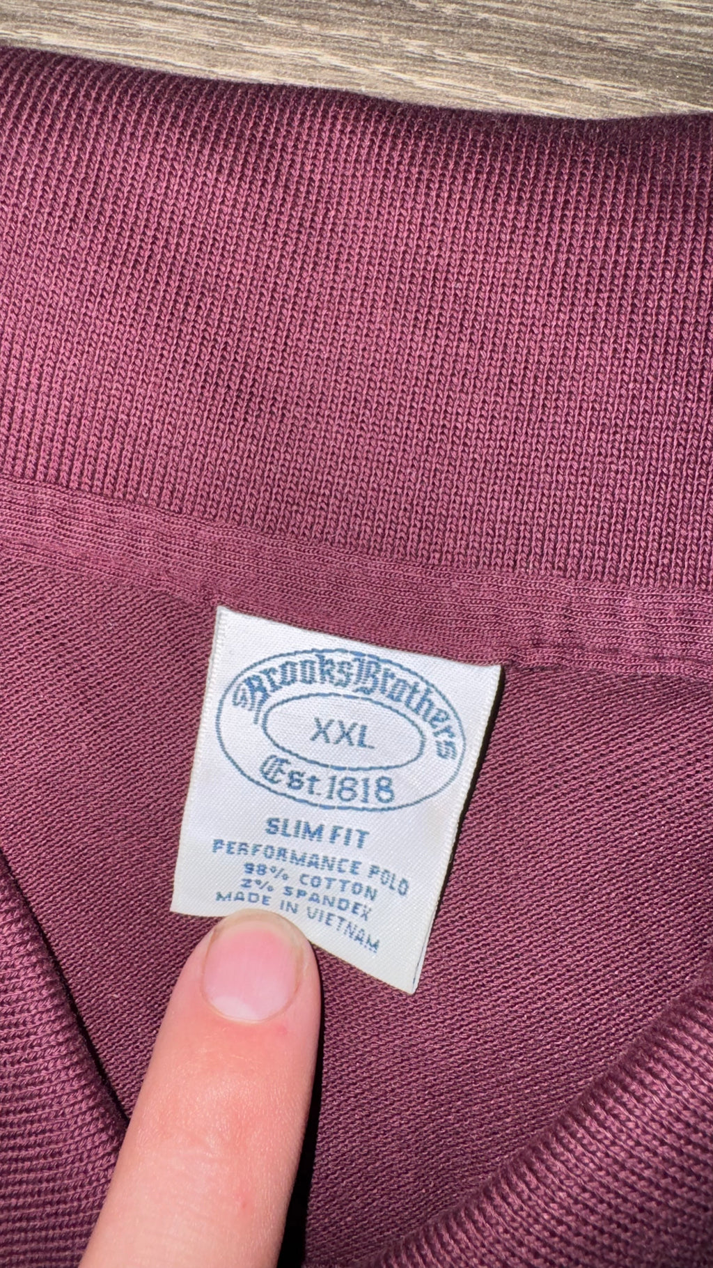 PLAYERA BROOKS BROTHERS