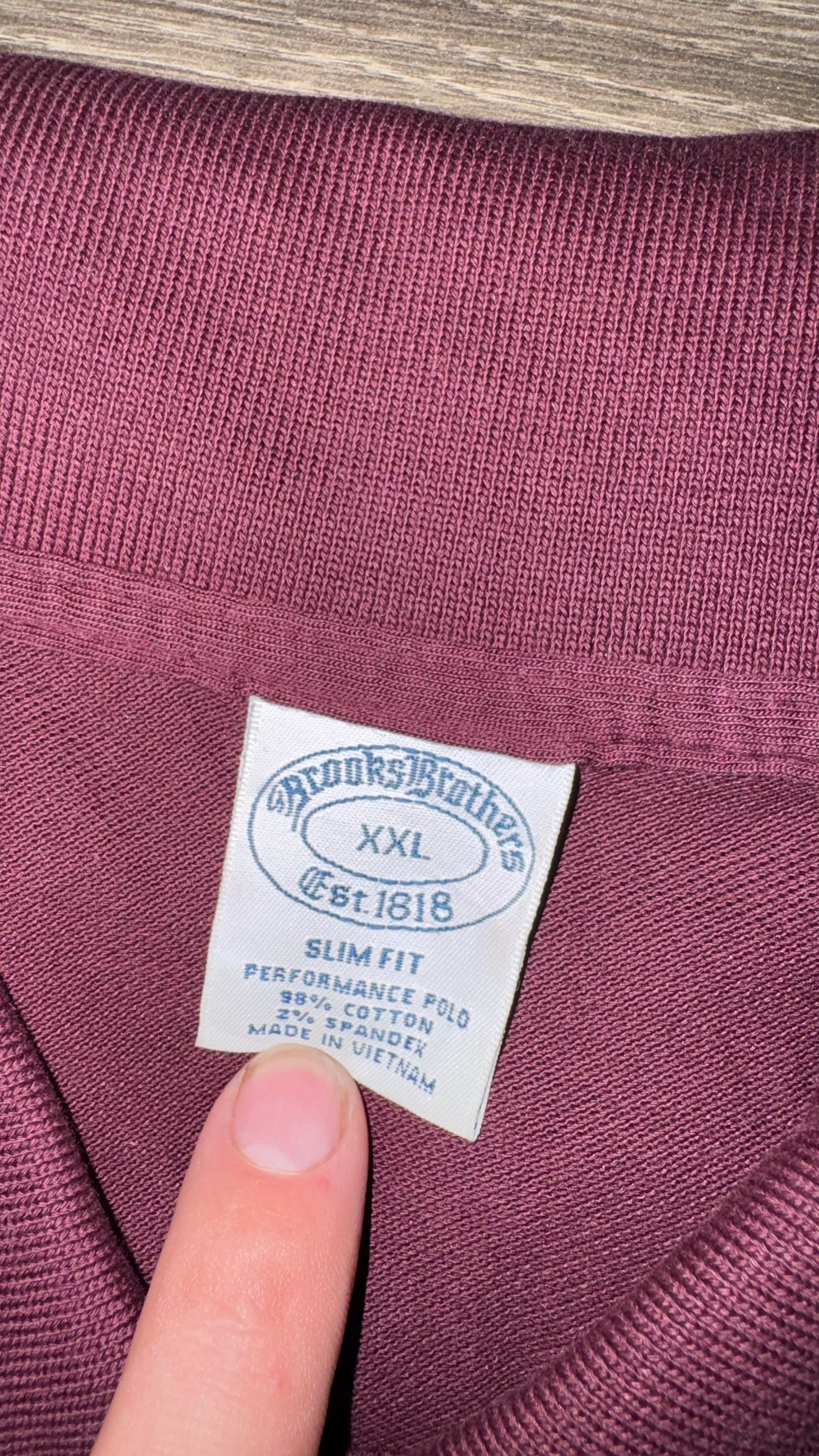 PLAYERA BROOKS BROTHERS